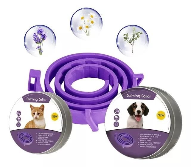 Collar Relajante Para Gatos y Perros – Calma y bienestar para tu mascota 🐾✨
