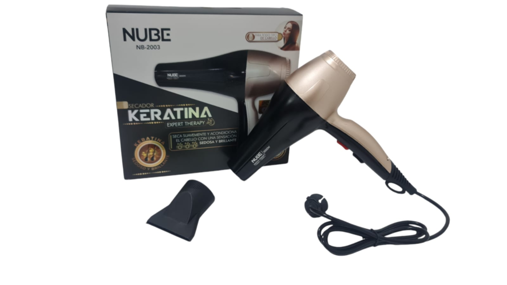 Secador para Cabello Keratina 2003 Nube – Potencia y cuidado para tu cabello✨💨