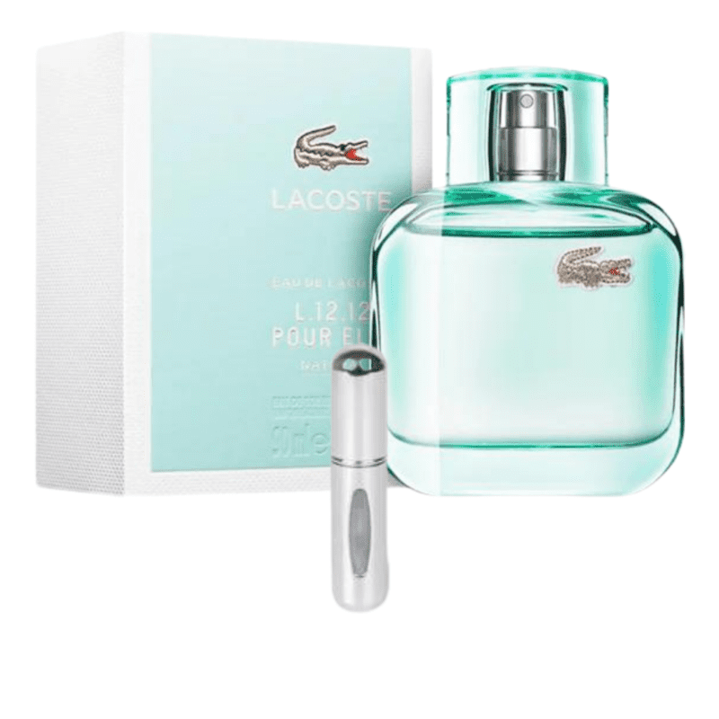 Perfume L.12.12 Natural Lacoste 100ML – Frescura Tropical para Él 🌴🍍