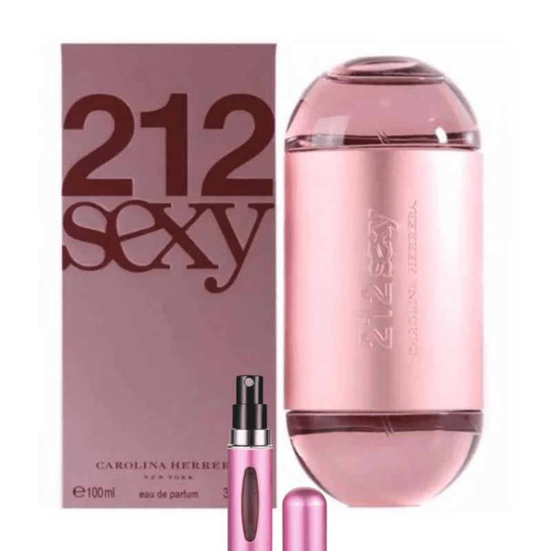 Perfume 212 Sexy Carolina Herrera 100ML – Sensualidad y Sofisticación en Cada Rociada 💖🔥