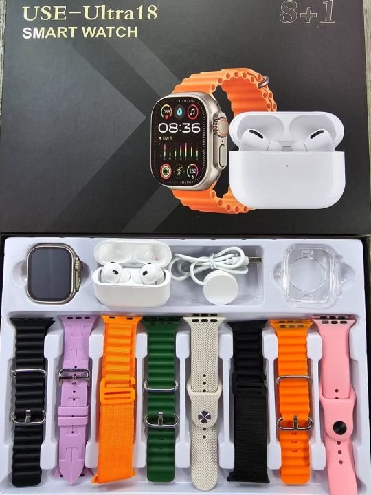 Smartwatch + Audífonos – Tecnología y Estilo en un Solo Set ⌚🎧