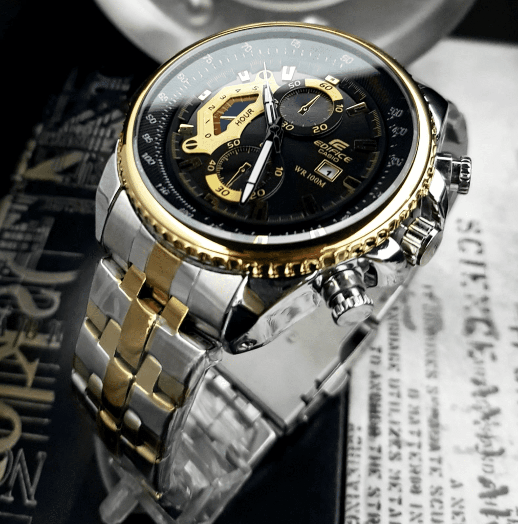 Casio Edifice R4 + Estuche de Lujo – Elegancia y precisión en tu muñeca ⌚✨