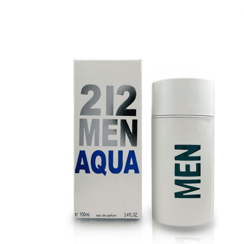 Perfume 212 Men Aqua Carolina Herrera 100ML – El Regalo Perfecto para un Hombre Irresistible 💙✨